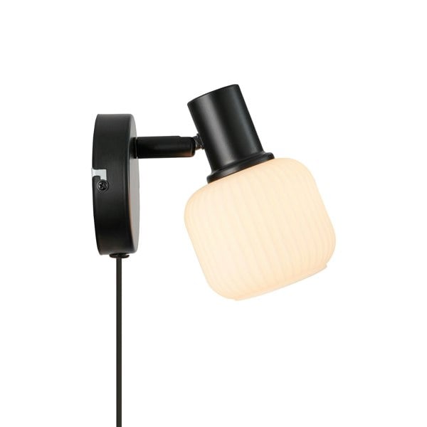 Nordlux Milford Mini | Wall light | Black