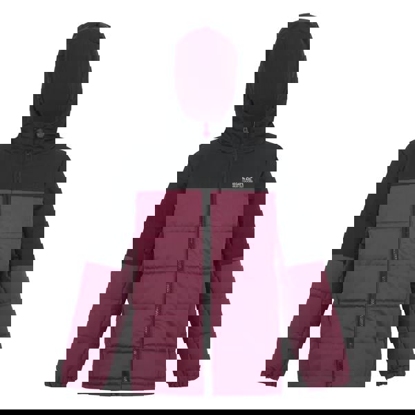 Regatta Childrens/Kids Lofthouse Insulated Jacket - Black/Dark Pimento