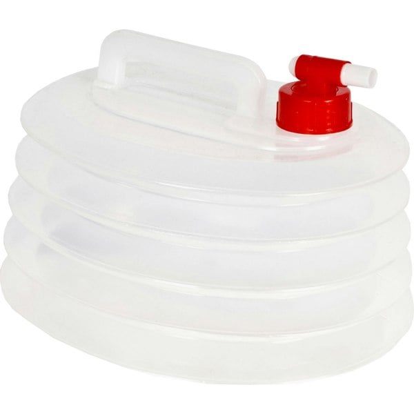Trespass Squeezebox Water Carrier (8 Litres) - Clear