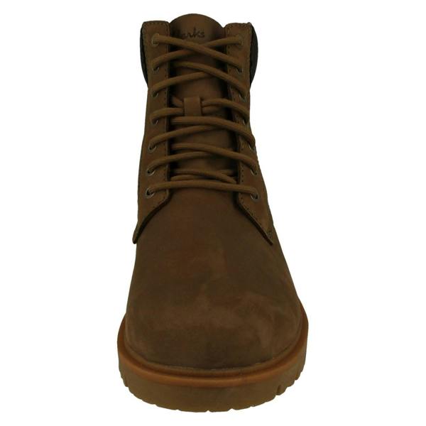 Clarks Mens Clarks Gore-Tex Ankle Boots Rossdale Hi GTX