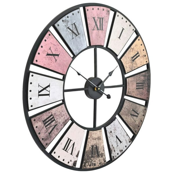 Berkfield Vintage Wall Clock with Quartz Movement 60 cm XXL