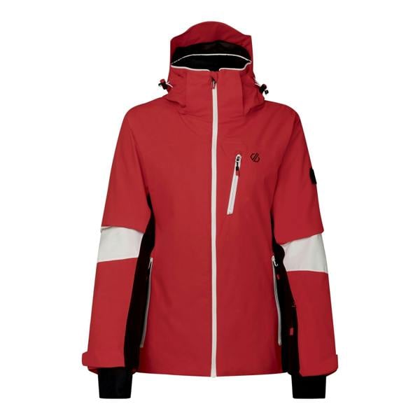 Dare 2B Womens/Ladies Lumi Stretch Ski Jacket - Grenadine/Black - 