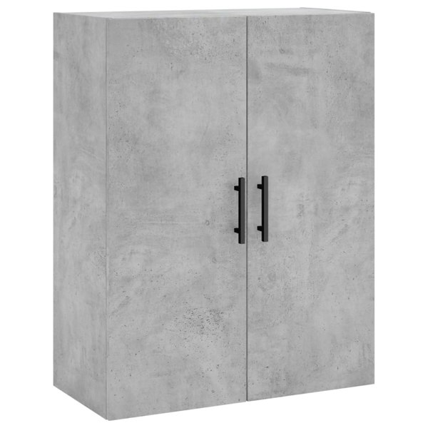 Berkfield Highboard Concrete Grey 69.5x34x180 cm Engineered Wood
