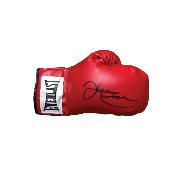 Unbranded Ken Norton signed boxing glove — Framed