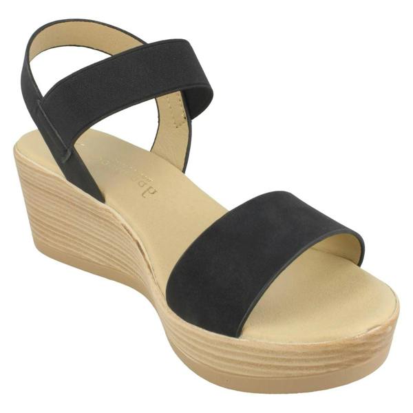 Savannah Ladies Savannah Mid Wedge Sandals