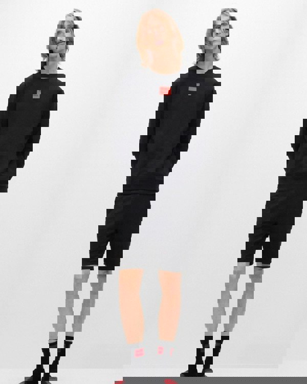 HUGO HUGO Diragol212 Label Logo Mens Sweatshirt NOS