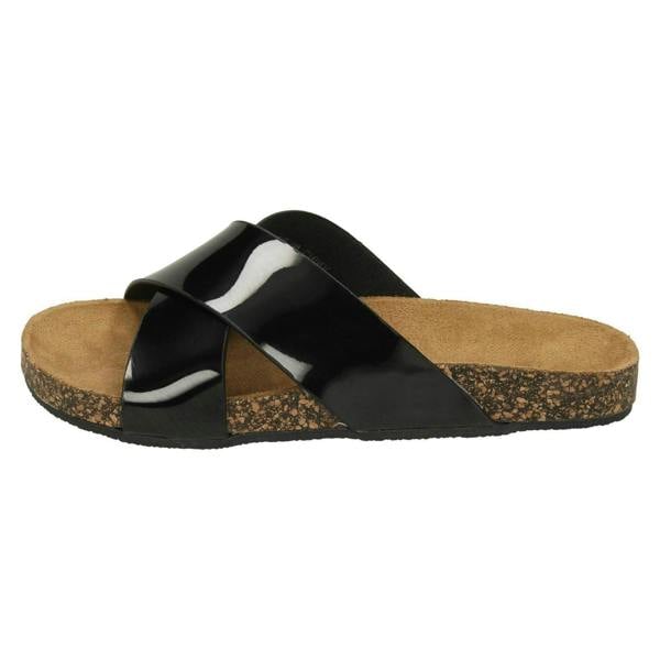 Spot On Girls Spot On Hi-Shine Mules