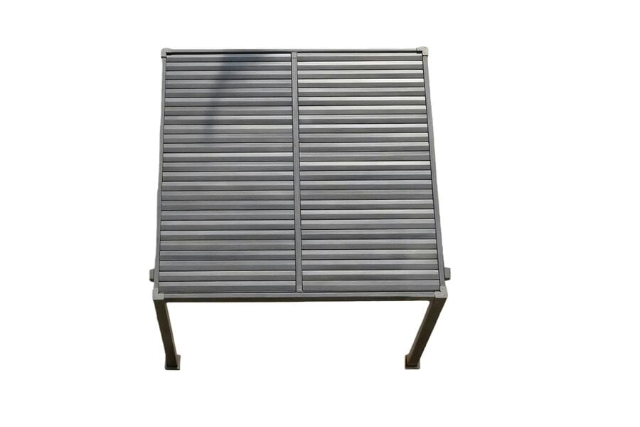 3m x 3m Aluminium Pergola with Manual Louvre Roofing