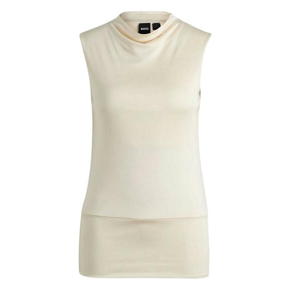 Boss Womens/Ladies Viscose Sleeveless Top - White - 