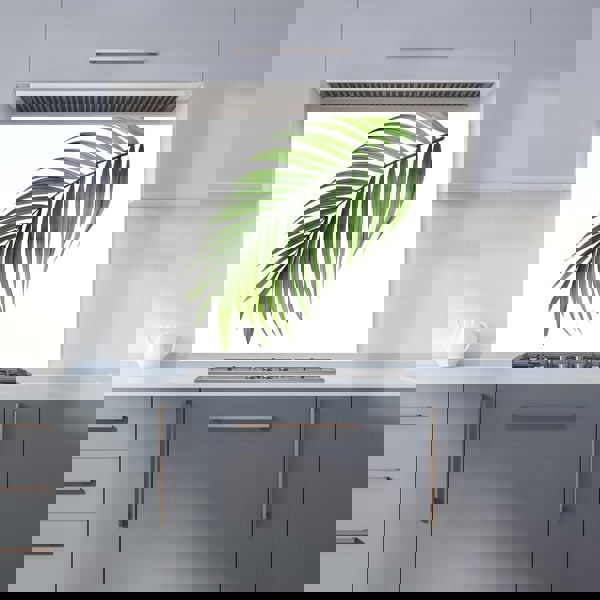 Warren Reed - Designer Single Palm Leaf Kitchen Splashback