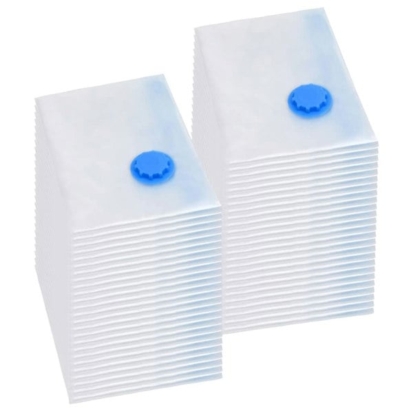 Berkfield Vacuum Travel Storage Bags Clothing Bags 120x70 cm 50 pcs