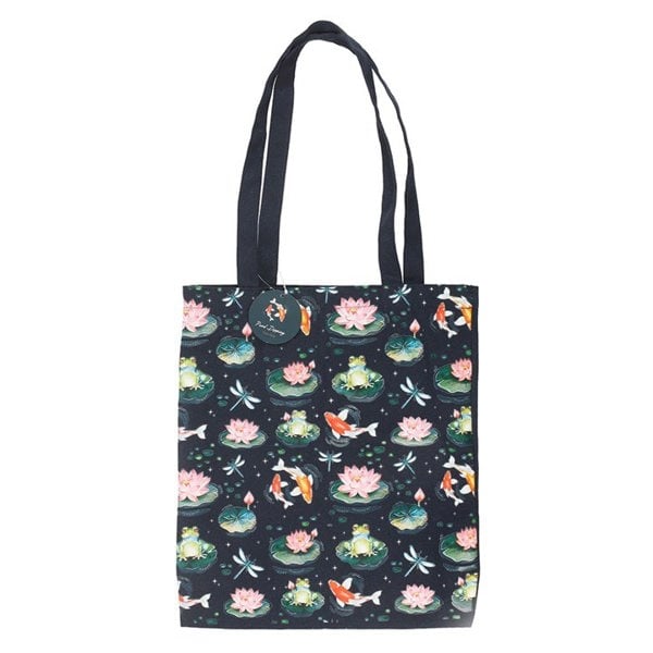 Serano Pond Print Polycotton Tote Bag