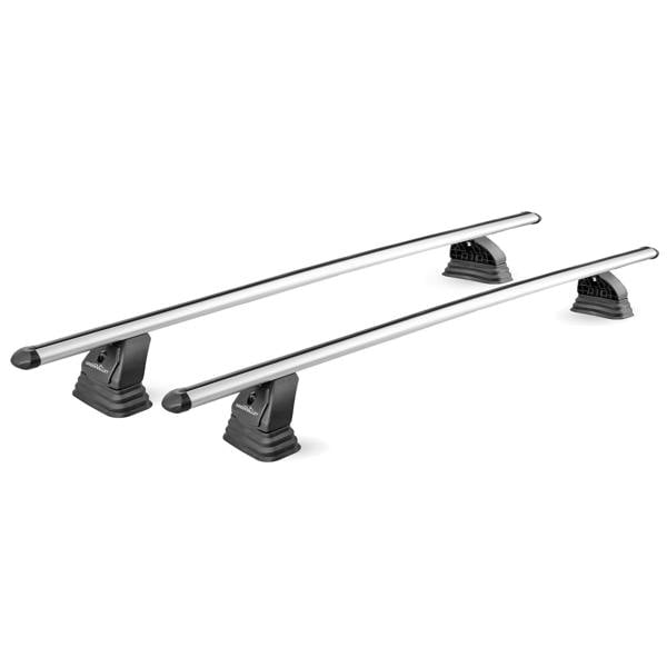Aluminium Roof Rack Bars, Vauxhall Corsa D/E 2006 to 2019, Aerodynamic Complete System with Locks