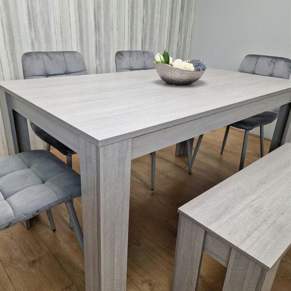 Kosy Koala Dining Table Set with 4 Chairs Dining Room, Kitchen table set of 4, and Bench