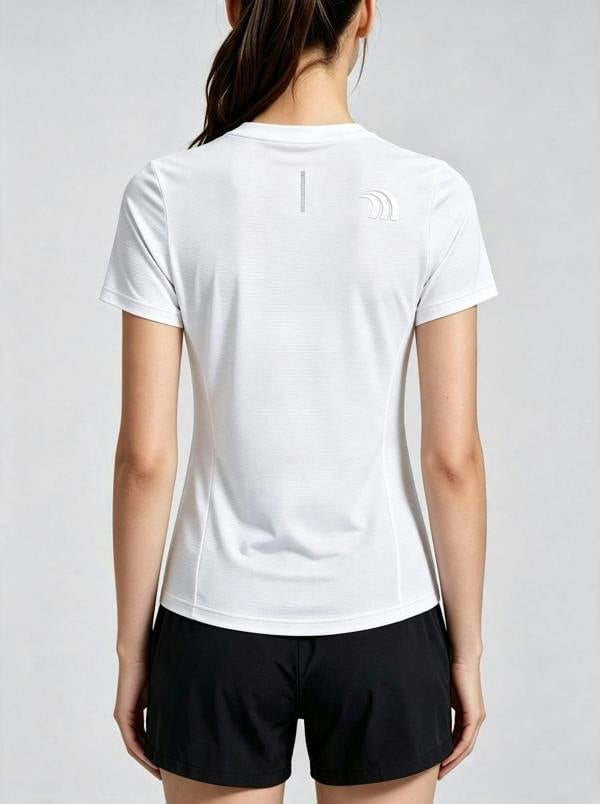 Anniou Women's Crew Neck Quick-drying T‑Shirt