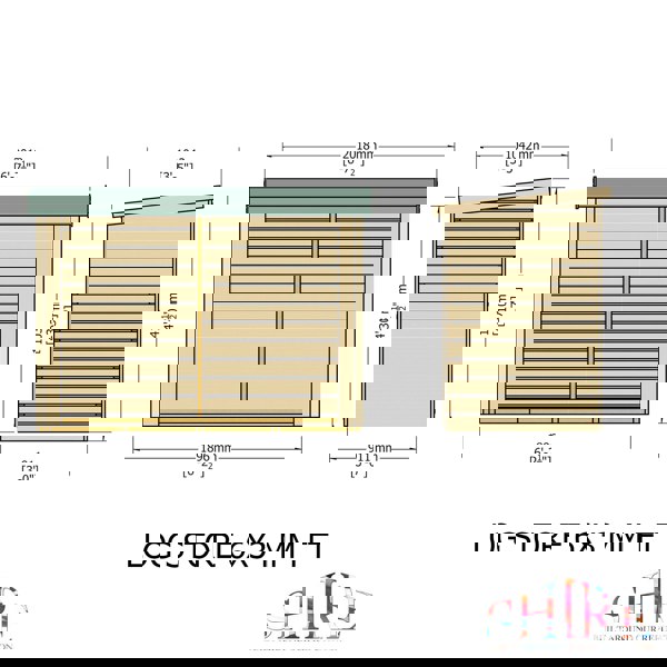 Shire Large Heavy Duty Log Store 1900x940 - Best Shed