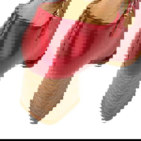 Embassy London Hyde - Red - Women's Leather Mary Jane Pump