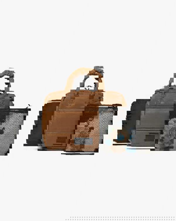 Tiba + Marl T+M Puffy Changing Grab Bag Coffee