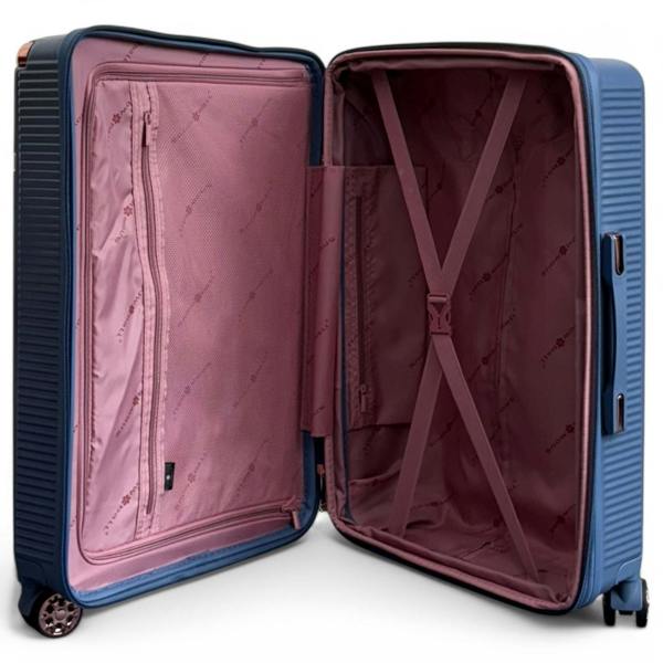 Snowball Hard Shell Cabin 55 x  36 x 22 cm PC Suitcase Luggage Suitable for Easyjet, Ryanair
