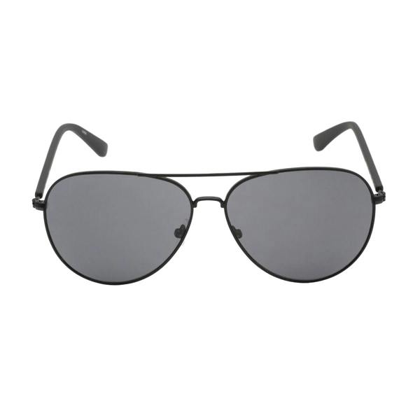 Calvin Klein Mens Matte Sunglasses - Black - 