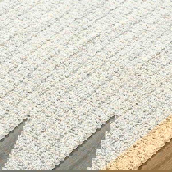 Livabliss Our Pnw Home Cascade-Modern Ivory Taupe Graphic High Pile Rug