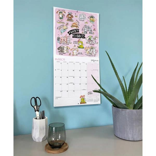 Jelly Armchair, Whole Year of Pun Calendar 2027, Wall Calendars, Month To View, Humour, Gift