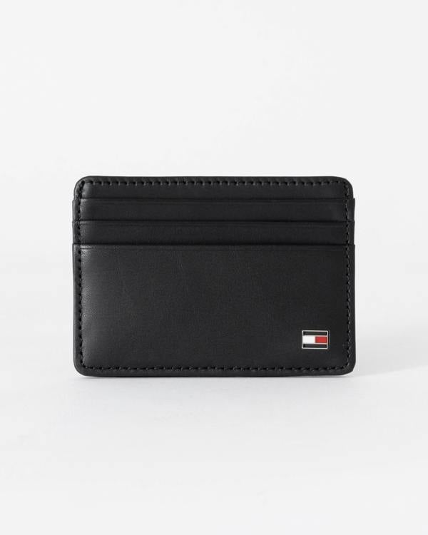 Tommy Hilfiger Eton Mens Card Holder - Black