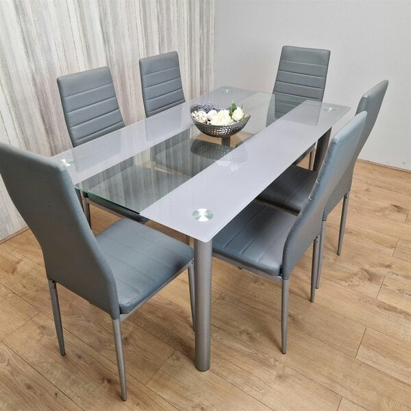 Kosy Koala Dining Table Set with 6 Chairs Dining Room, and Kitchen table set of 6
