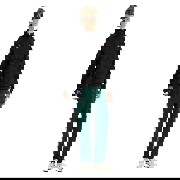 Ellesse Mens Mont 3 Overhead Jacket - Black - 