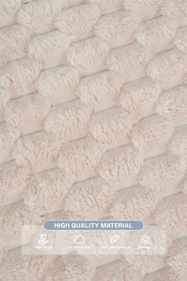 Living and Home Non-Slip Faux Plush Sofa Protector