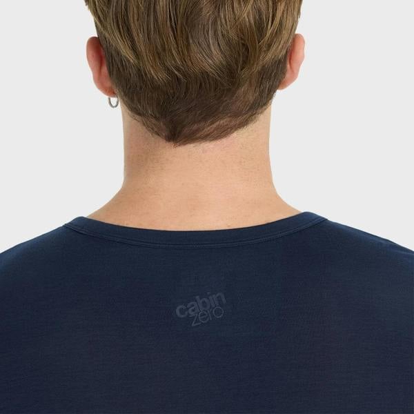 CabinZero Ultralight Travel T-shirt - Blue Shimmer