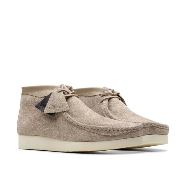 Clarks Originals Wallabee Combi Suede Men's Taupe Boots