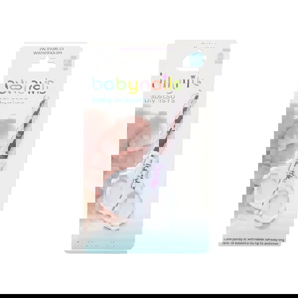 Baby Nails baby nail scissors with a rounded tip for safe and easy trimming