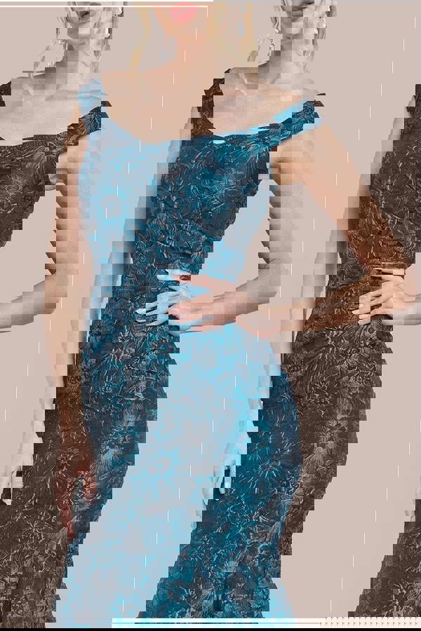 Bardot Jacquard Maxi Dress - Emerald DR3474