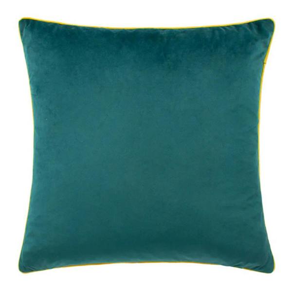 Furn Meridian Velvet Cushion Cover - Teal/Cylon - 