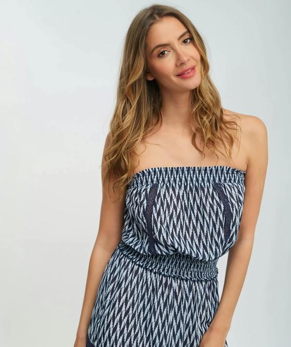 Pia Rossini Inca - Strapless Maxi Beach Dress