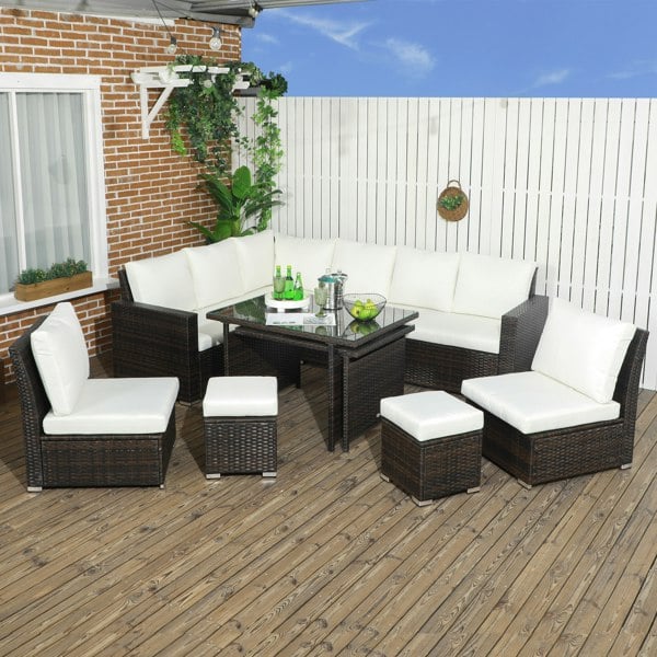 Rattan Sofa Set