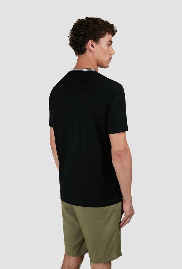 Paul & Shark Men's T-Shirt in Perle Cotton Jersey