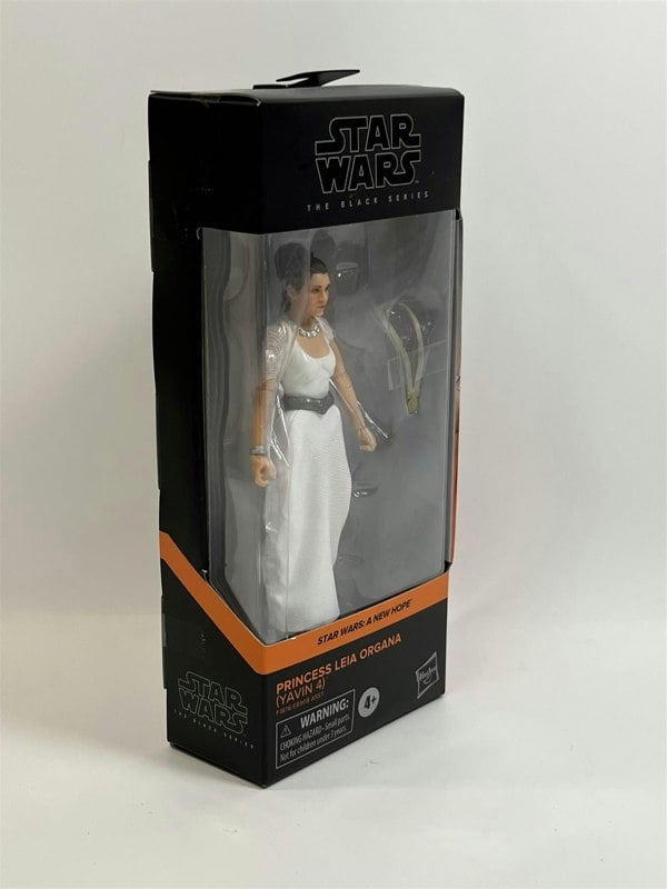princess leia organa yavin 4 star wars a new hope black series hasbro f1876