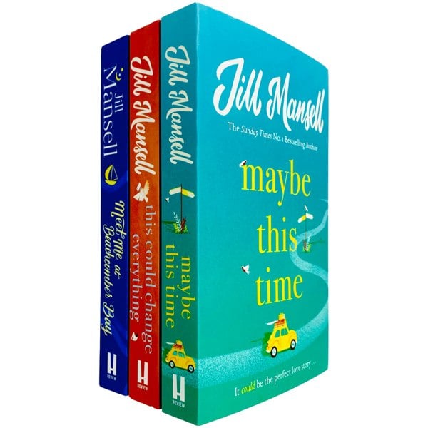 Jill Mansell 3 Books Set: This Could Change Everything, Maybe This Time, Meet Me at Beachcomber Bay