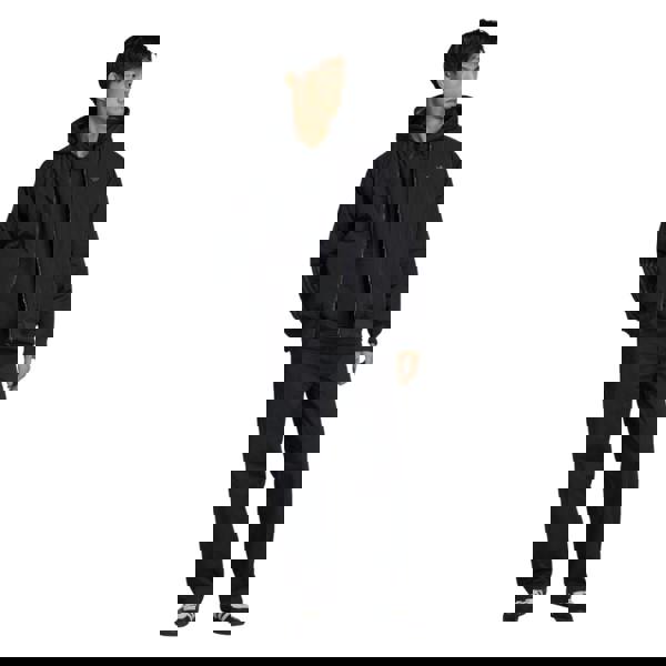 Adidas Mens Originals Script Hoodie - Black - 