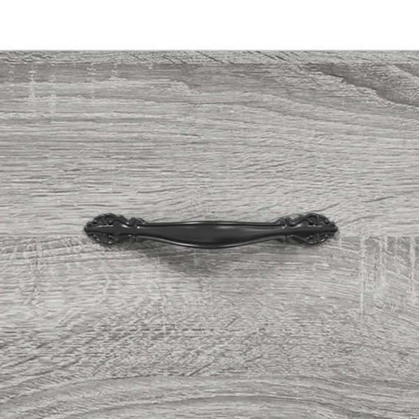 Berkfield Highboard Grey Sonoma 69.5x34x180 cm Engineered Wood