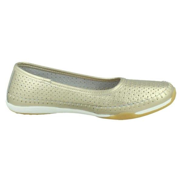 Down to Earth Ladies Down To Earth Ballerina Casual Shoes F80573