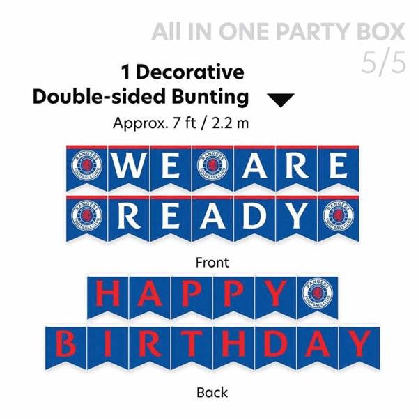 Rangers FC All in One Party Box Set, Kitchen Accessories, Sports, Gift