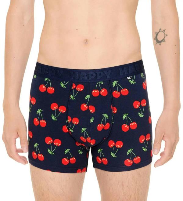 Happy SocksTrunkCherries Boxer Trunk, NavyBoxers & Briefs