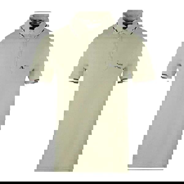 Aquascutum Unisex Adult Logo Polo Shirt - Beige - 