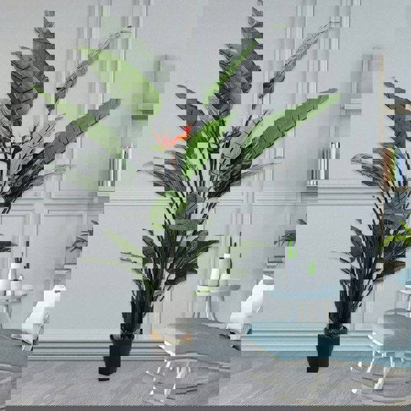 180cm Artificial Potted Bird of Paradise Palm Tree Living and Home