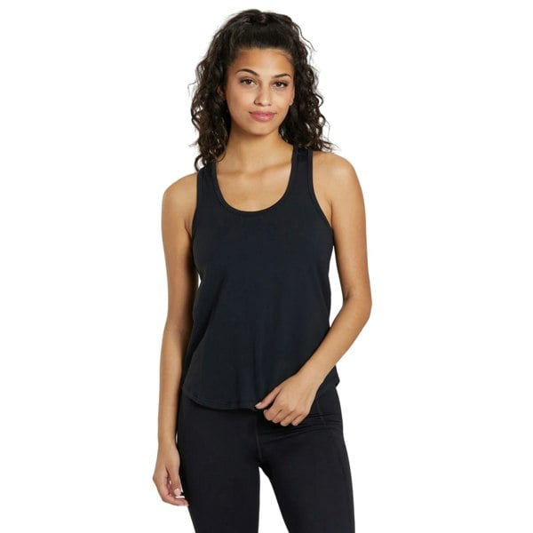 Girlfriend Collective Womens/Ladies Reset Relaxed Fit Training Tank Top - Black