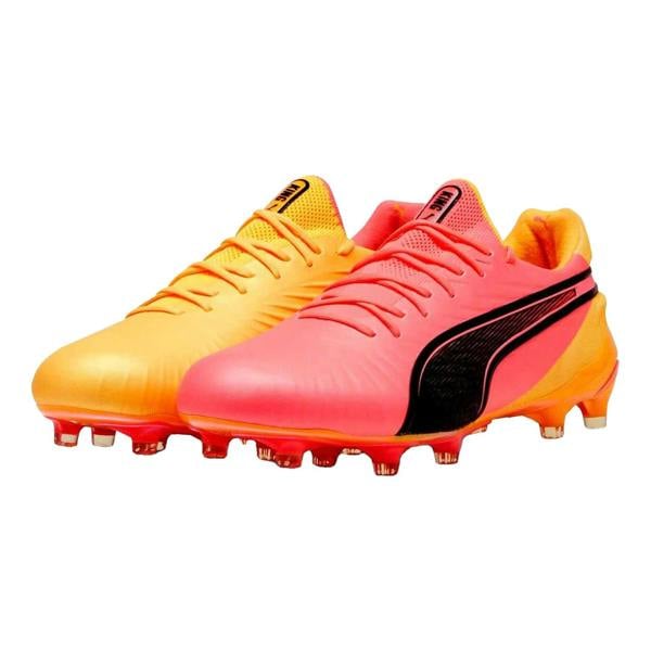Puma Mens King Ultimate Tricks Firm Ground Football Boots - Orange