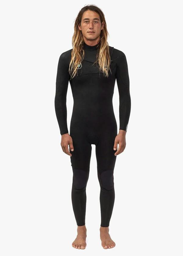 VIssla 7 Seas 5-4 full chest zip - Black